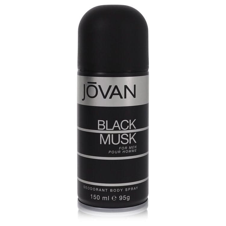 Jovan Black Musk by Jovan Deodorant Spray 5 oz for Men - The Melanated's Fundamentals