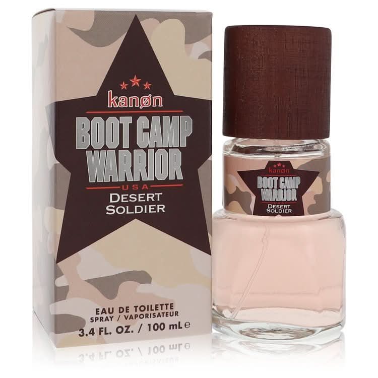 Kanon Boot Camp Warrior Desert Soldier by Kanon Eau De Toilette Spray 3.4 oz for Men - The Melanated's Fundamentals