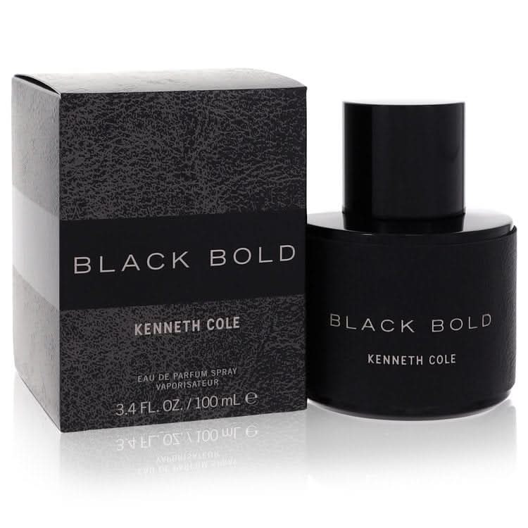 Kenneth Cole Black Bold by Kenneth Cole Eau De Parfum Spray 3.4 oz for Men - The Melanated's Fundamentals