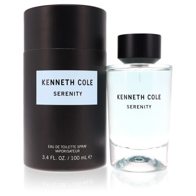 Kenneth Cole Serenity by Kenneth Cole Eau De Toilette Spray (Unisex) 3.4 oz for Men - The Melanated's Fundamentals