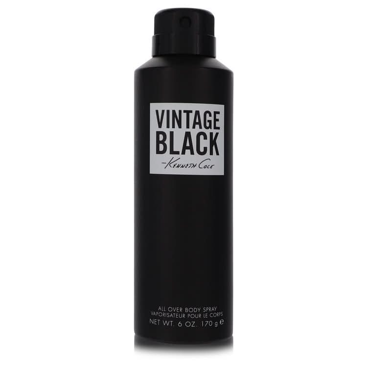 Kenneth Cole Vintage Black by Kenneth Cole Body Spray 6 oz for Men - The Melanated's Fundamentals
