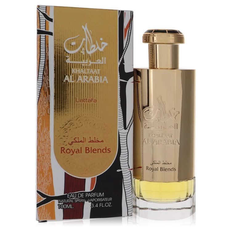 Khaltat Al Arabia by Lattafa Eau De Parfum Spray (Royal Blends) 3.4 oz for Men - The Melanated's Fundamentals
