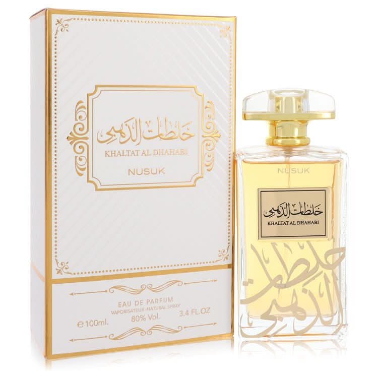 Khaltat Al Dhahabi by Nusuk Eau De Parfum Spray (Unisex) 3.4 oz for Men - The Melanated's Fundamentals