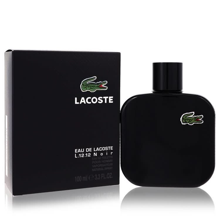 Lacoste Eau De Lacoste L.12.12 Noir by Lacoste Eau De Toilette Spray for Men - The Melanated's Fundamentals