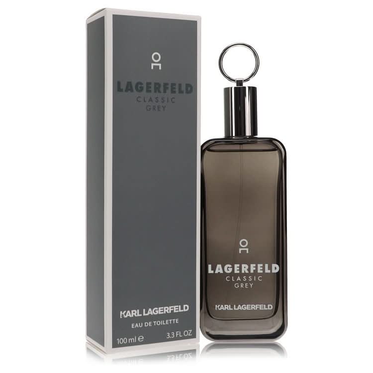 Lagerfeld Classic Grey by Karl Lagerfeld Eau De Toilette Spray 3.3 oz for Men - The Melanated's Fundamentals