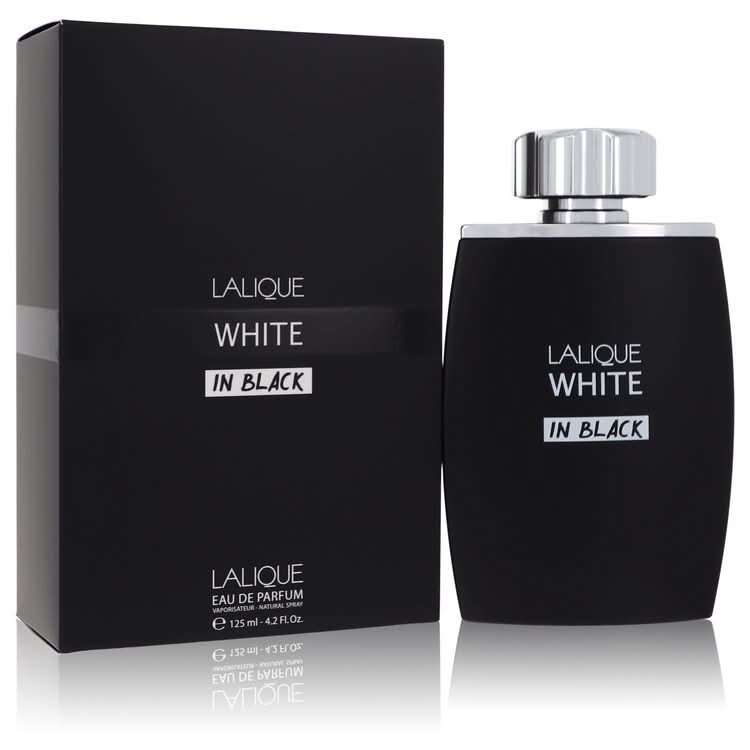 Lalique White In Black by Lalique Eau De Parfum Spray 4.2 oz for Men - The Melanated's Fundamentals