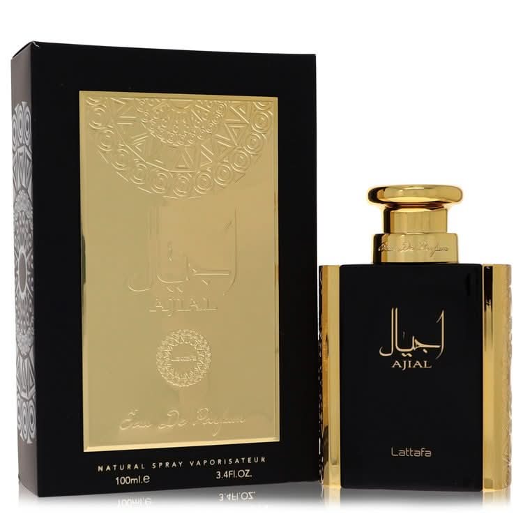 Lattafa Ajial by Lattafa Eau De Parfum Spray 3.4 oz for Men - The Melanated's Fundamentals