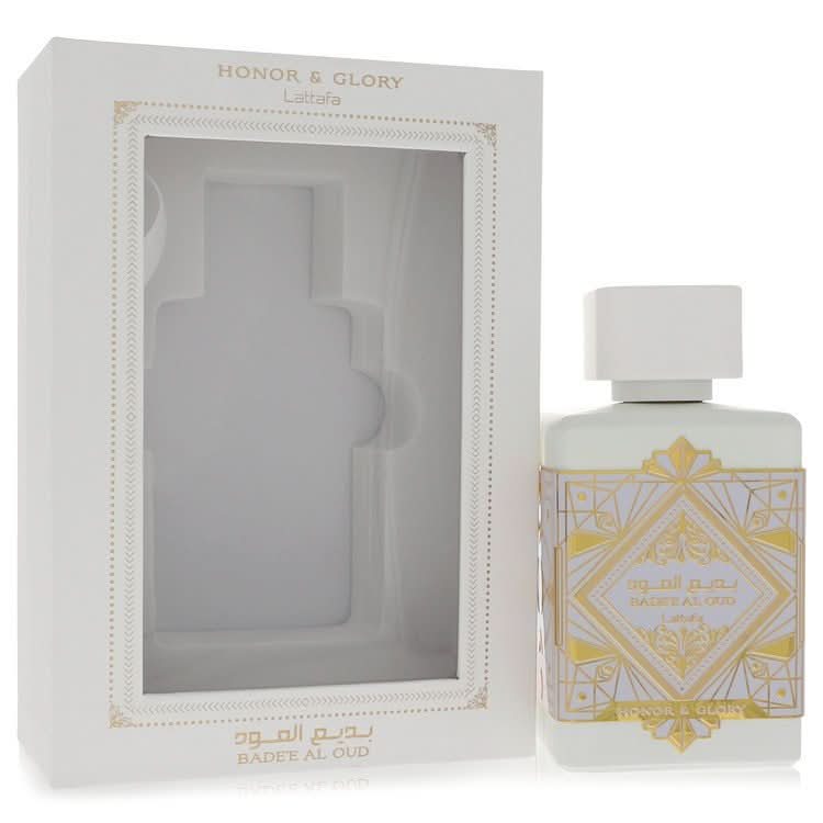 Lattafa Badee Al Oud Honor & Glory by Lattafa Eau De Parfum Spray (Unisex) 3.4 oz for Men - The Melanated's Fundamentals