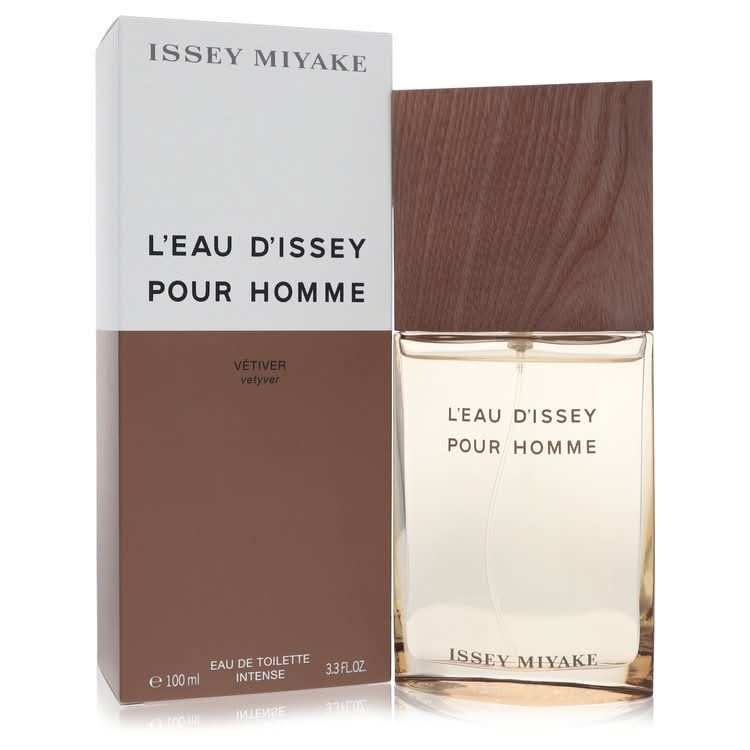 L'eau D'issey Pour Homme Vetiver by Issey Miyake Eau De Toilette Intense Spray 3.3 oz for Men - The Melanated's Fundamentals