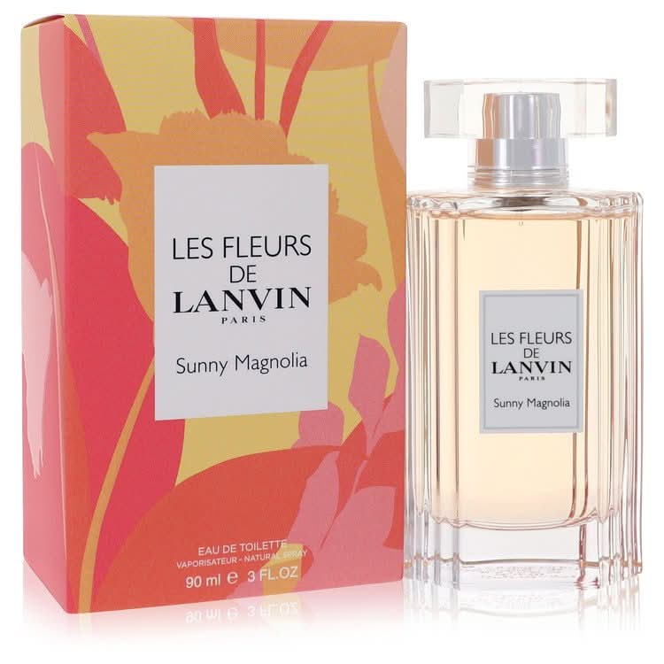 Les Fleurs De Lanvin Sunny Magnolia by Lanvin Eau De Toilette Spray 3 oz for Women - The Melanated's Fundamentals