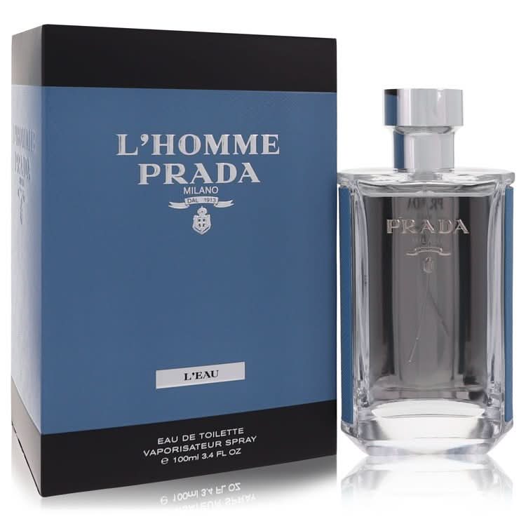 L'Homme Prada L'eau by Prada Eau De Toilette Spray for Men - The Melanated's Fundamentals