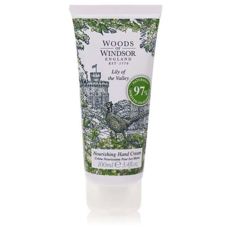 Lily of the Valley (Woods of Windsor) by Woods of Windsor Nourishing Hand Cream 3.4 oz for Women - The Melanated's Fundamentals