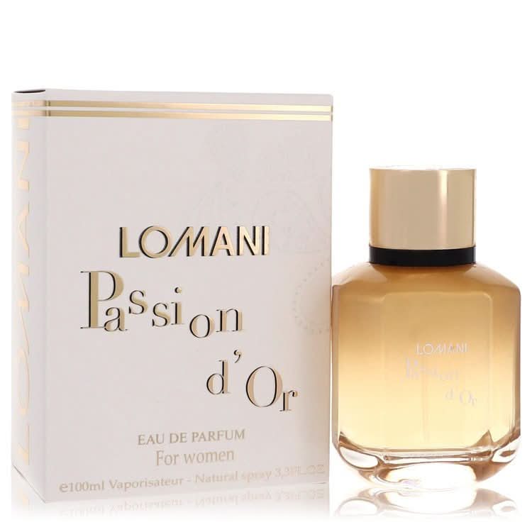 Lomani Passion D'or by Lomani Eau De Parfum Spray 3.3 oz for Women - The Melanated's Fundamentals