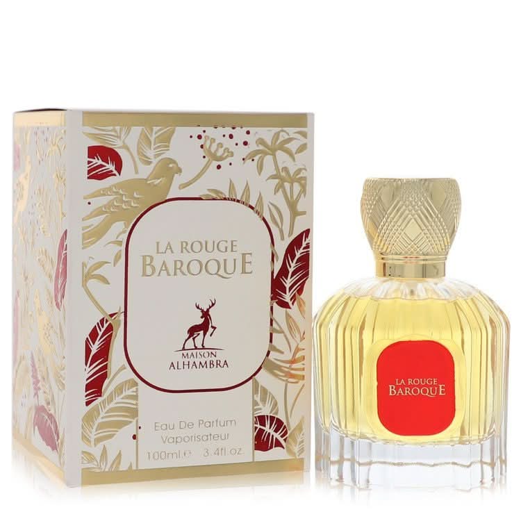 Maison Alhambra Baroque Rouge 540 by Maison Alhambra Eau De Parfum Spray (Unisex) 3.4 oz for Women - The Melanated's Fundamentals