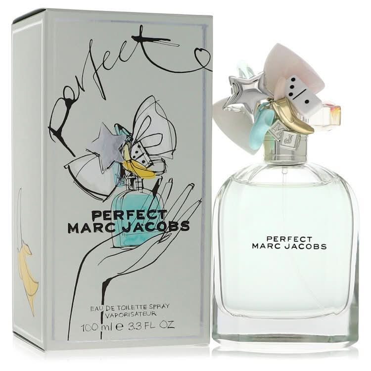 Marc Jacobs Perfect by Marc Jacobs Eau De Toilette Spray 3.3 oz for Women - The Melanated's Fundamentals