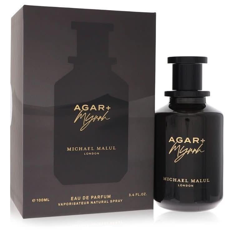 Michael Malul Agar + Myrrh by Michael Malul Eau De Parfum Spray (Unisex) 3.4 oz for Men - The Melanated's Fundamentals