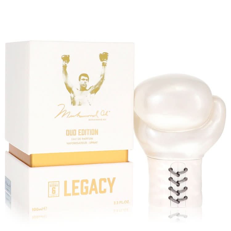 Muhammad Ali Legacy Round 6 by Muhammad Ali Eau De Parfum Spray (Oud Edition) 3.3 oz for Men - The Melanated's Fundamentals