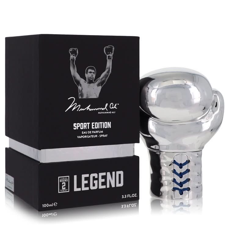 Muhammad Ali Legend Round 2 by Muhammad Ali Eau De Parfum Spray (Sport Edition) 3.3 oz for Men - The Melanated's Fundamentals
