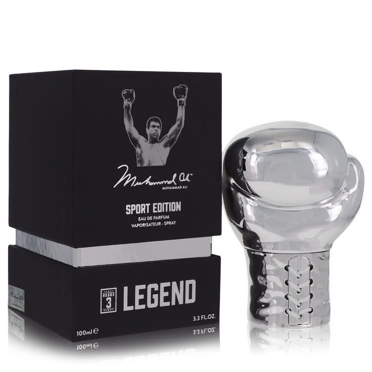 Muhammad Ali Legend Round 3 by Muhammad Ali Eau De Parfum Spray (Sport Edition) 3.3 oz for Men - The Melanated's Fundamentals