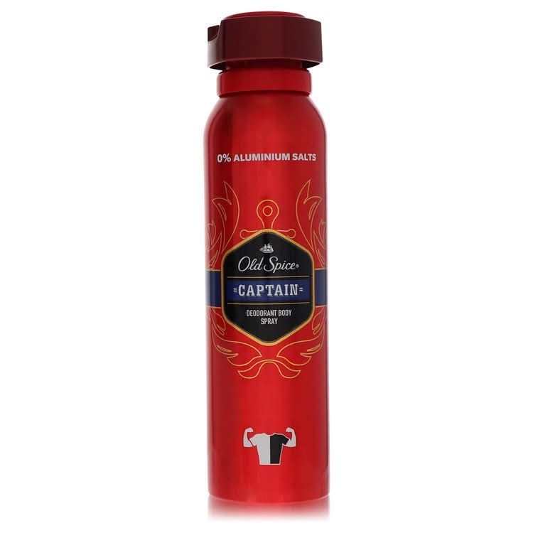 Old Spice Captain by Old Spice Deodorant Spray 5 oz for Men - The Melanated's Fundamentals