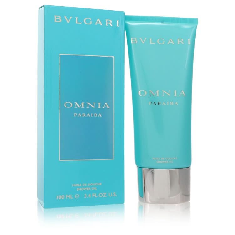 Omnia Paraiba by Bvlgari Shower Oil 3.4 oz for Women - The Melanated's Fundamentals