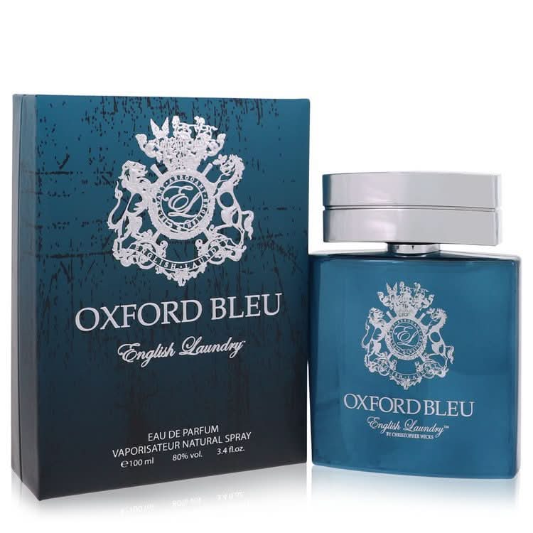 Oxford Bleu by English Laundry Eau De Parfum Spray 3.4 oz for Men - The Melanated's Fundamentals