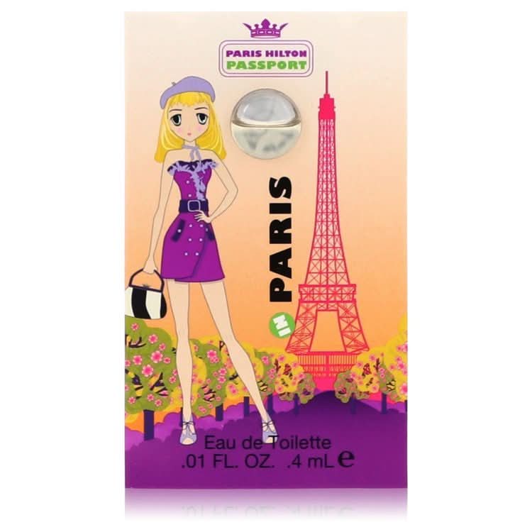 Paris Hilton Passport in Paris by Paris Hilton Vial (sample) 0.01 oz for Women - The Melanated's Fundamentals