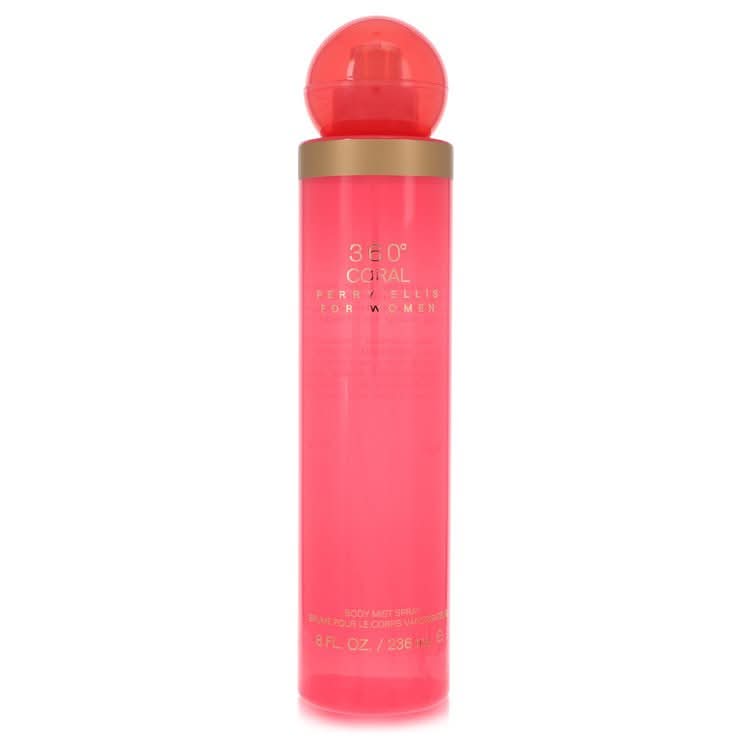 Perry Ellis 360 Coral by Perry Ellis Body Mist 8 oz for Women - The Melanated's Fundamentals
