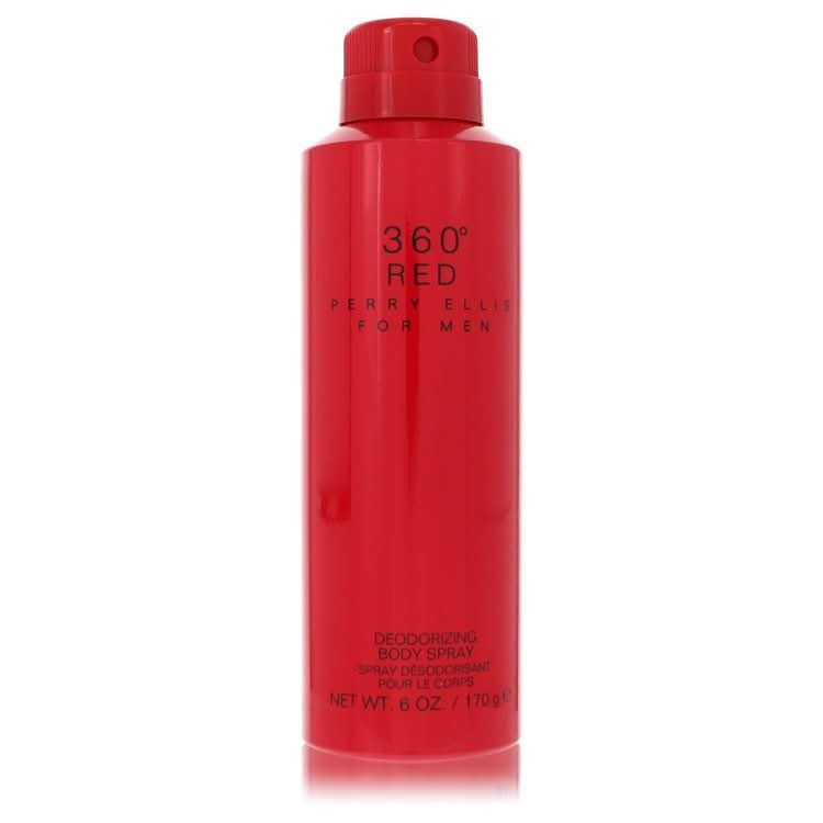 Perry Ellis 360 Red by Perry Ellis Body Spray 6.8 oz for Men - The Melanated's Fundamentals