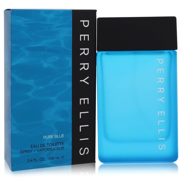 Perry Ellis Pure Blue by Perry Ellis Eau De Toilette Spray 3.4 oz for Men - The Melanated's Fundamentals