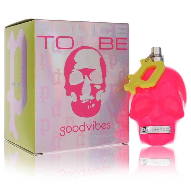 Police To Be Good Vibes by Police Colognes Eau De Parfum Spray 4.2 oz for Women - The Melanated's Fundamentals