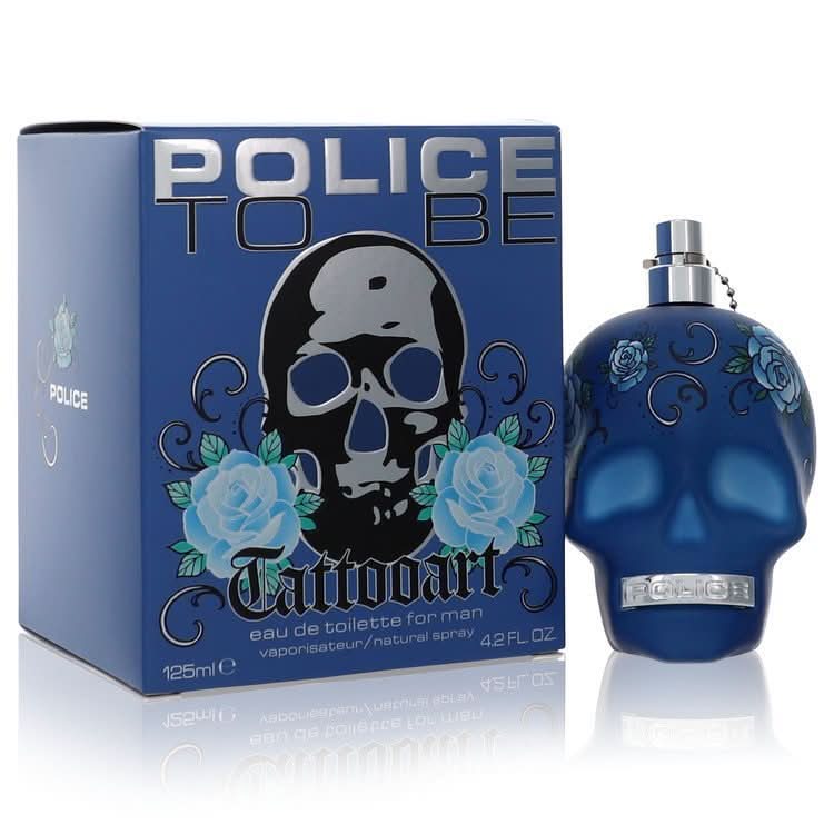 Police To Be Tattoo Art by Police Colognes Eau De Toilette Spray 4.2 oz for Men - The Melanated's Fundamentals