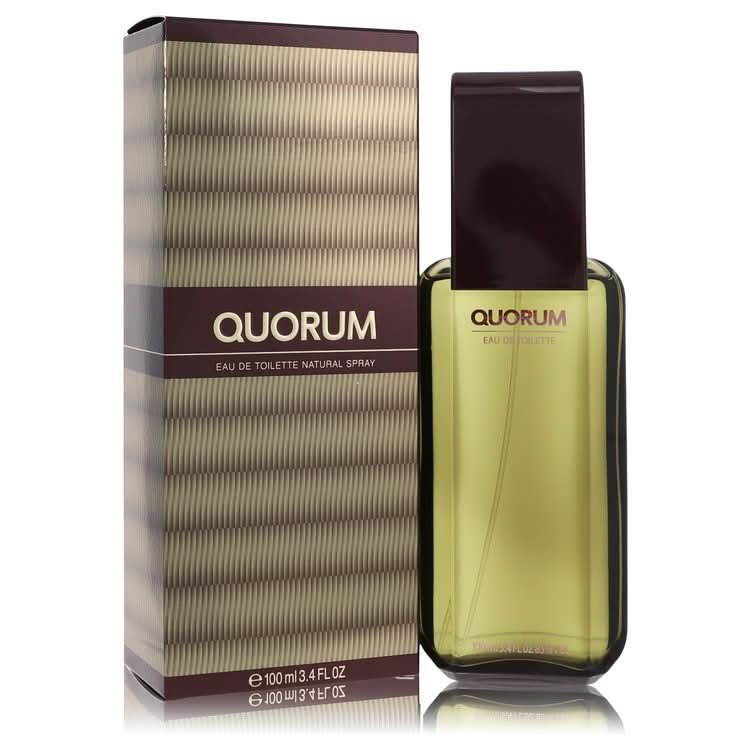 QUORUM by Antonio Puig Eau De Toilette Spray 3.4 oz for Men - The Melanated's Fundamentals