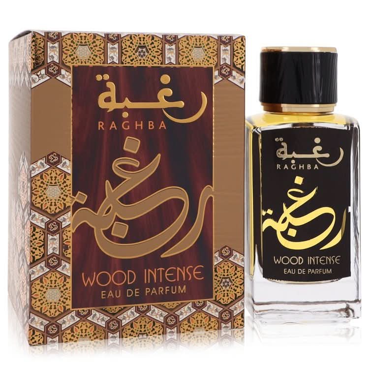 Raghba Wood Intense by Lattafa Eau De Parfum Spray 3.4 oz for Women - The Melanated's Fundamentals