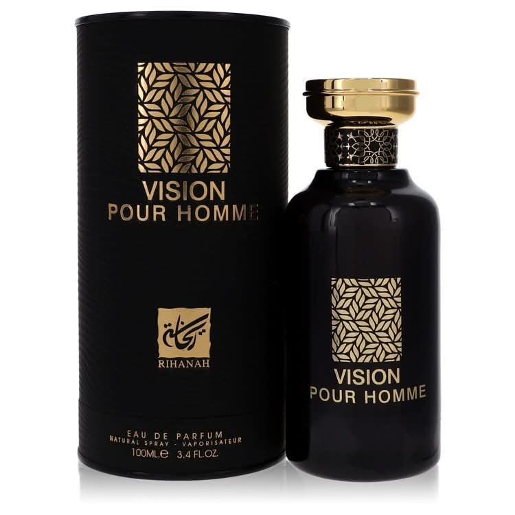 Rihanah Vision Pour Homme by Rihanah Eau De Parfum Spray 3.4 oz for Men - The Melanated's Fundamentals