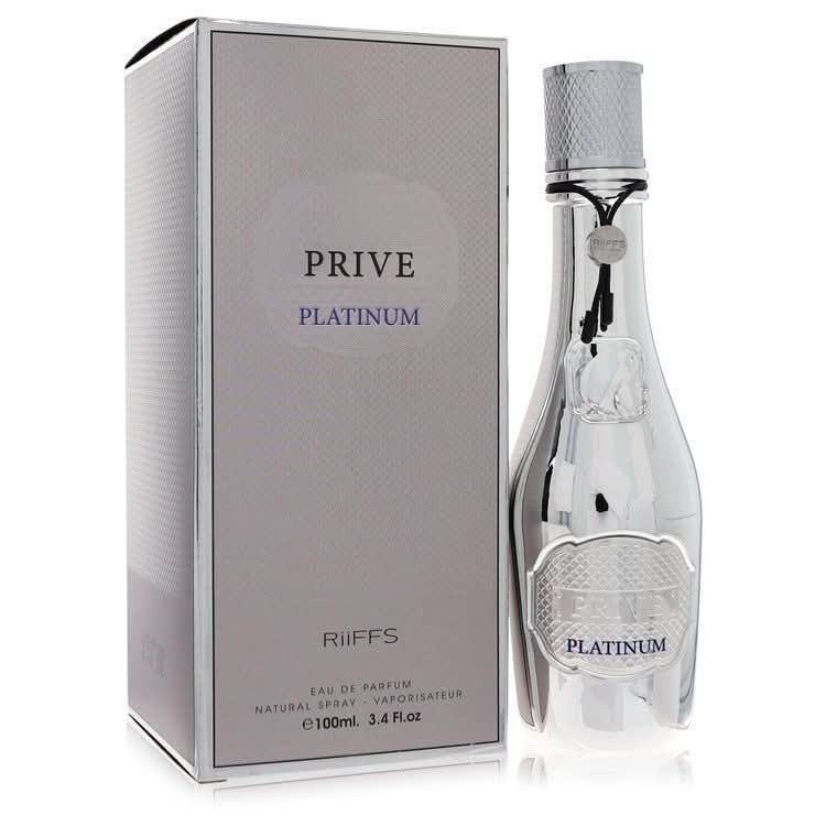 Riiffs Prive Platinum by Riiffs Eau De Parfum Spray 3.4 oz for Men - The Melanated's Fundamentals