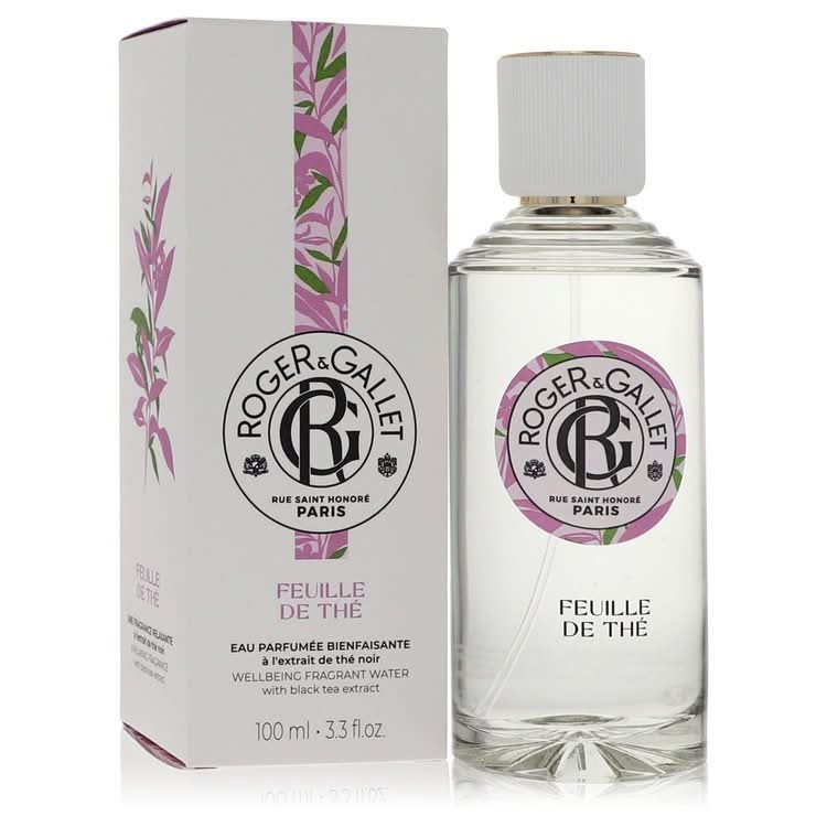 Roger & Gallet Feuille De The by Roger & Gallet Fresh Fragrant Water Spray (Unisex) 3.3 oz for Women - The Melanated's Fundamentals