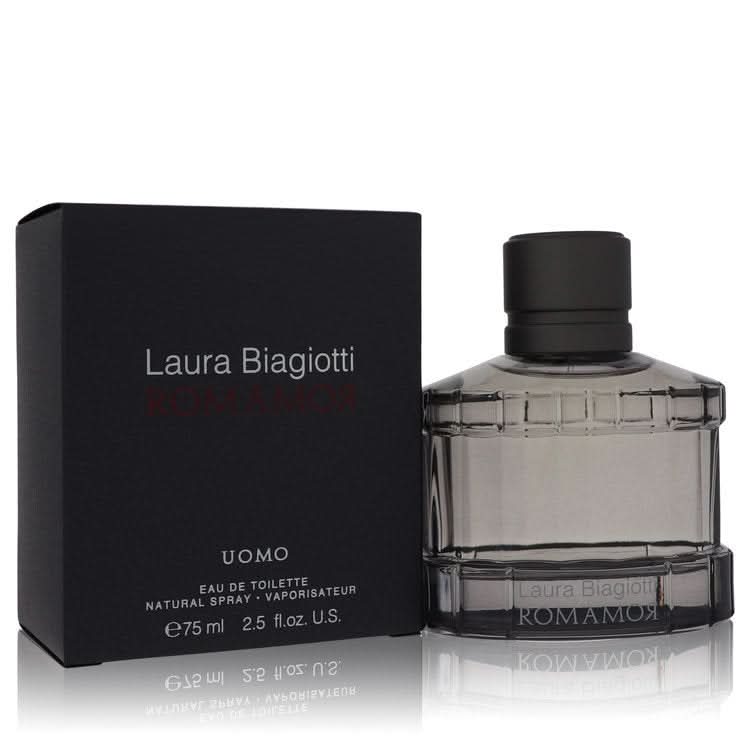 Romamor Uomo by Laura Biagiotti Eau De Toilette Spray 2.5 oz for Men - The Melanated's Fundamentals