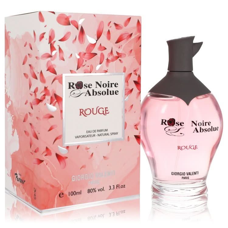 Rose Noire Absolue Rouge by Giorgio Valenti Eau De Parfum Spray 3.3 oz for Women - The Melanated's Fundamentals