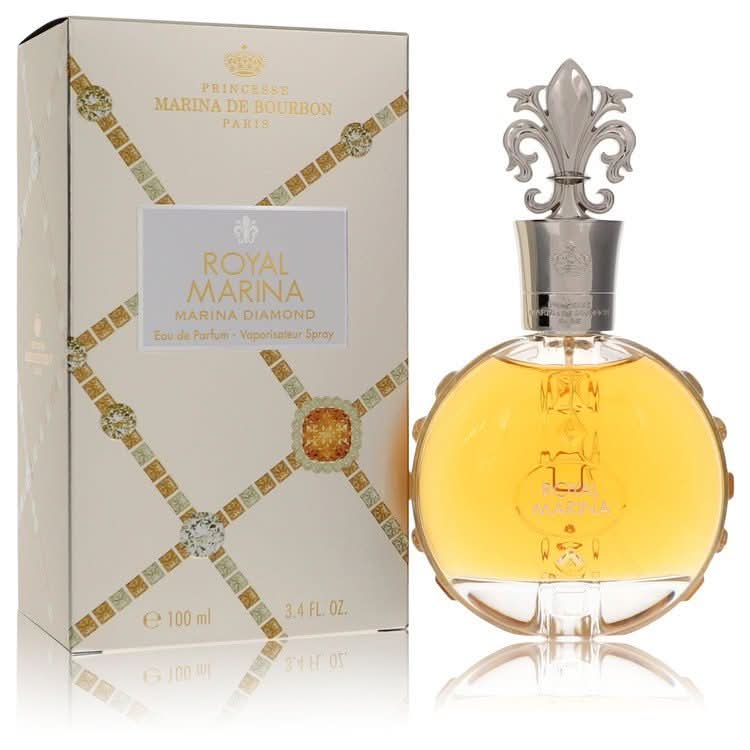 Royal Marina Diamond by Marina De Bourbon Eau De Parfum Spray 3.4 oz for Women - The Melanated's Fundamentals