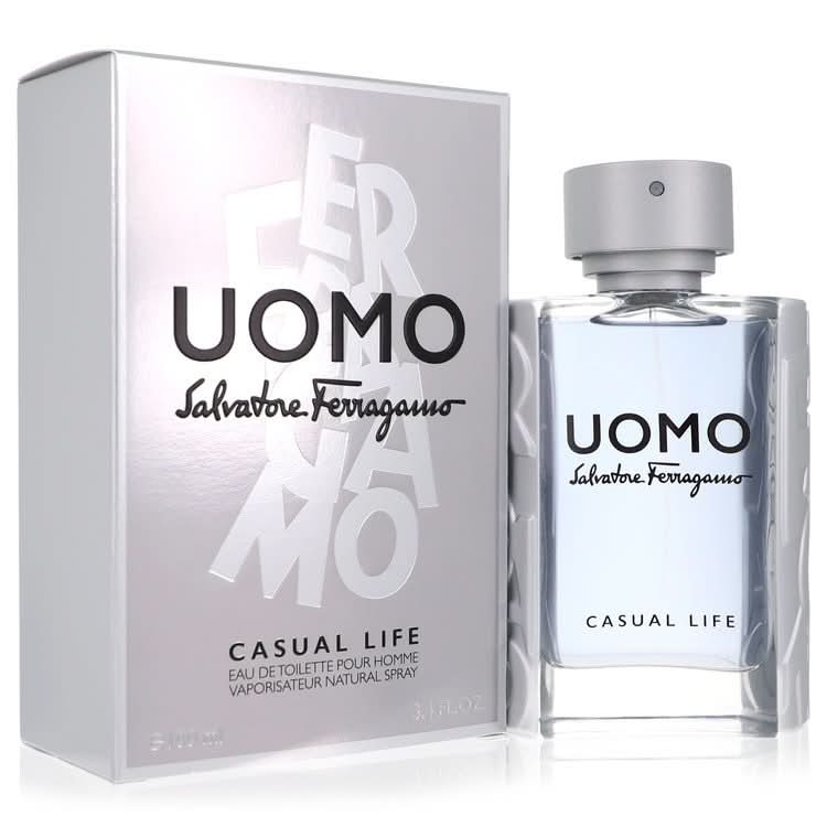 Salvatore Ferragamo Uomo Casual Life by Salvatore Ferragamo Eau De Toilette Spray for Men - The Melanated's Fundamentals