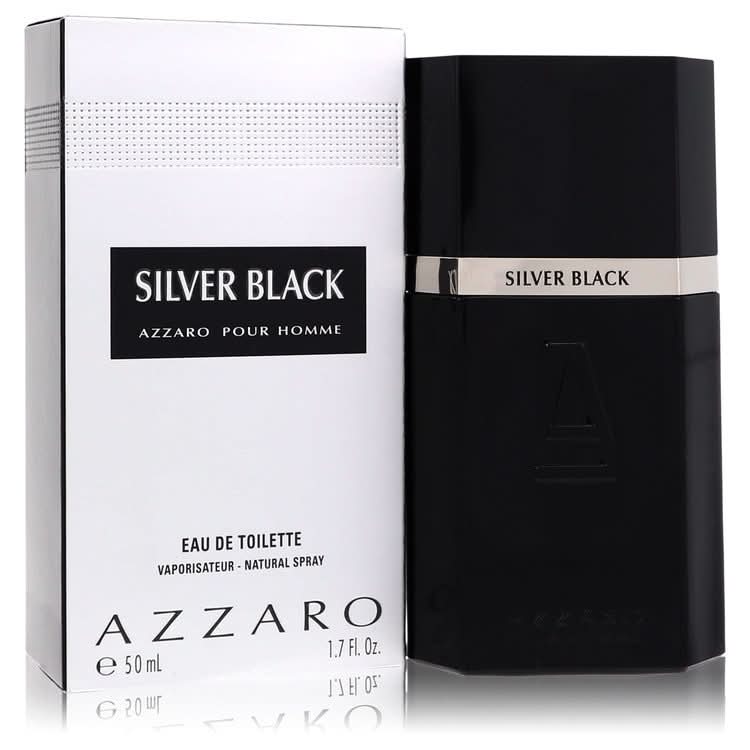Silver Black by Azzaro Eau De Toilette Spray for Men - The Melanated's Fundamentals