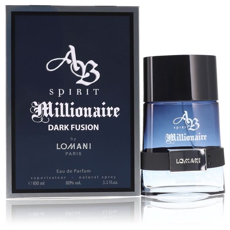Spirit Millionaire Dark Fusion by Lomani Eau De Parfum Spray 3.3 oz for Men - The Melanated's Fundamentals