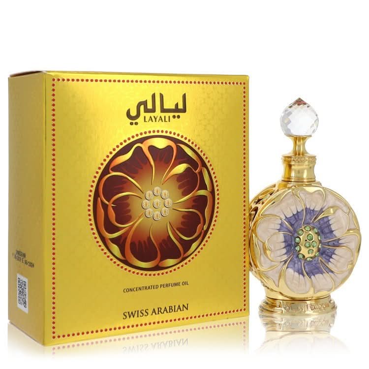 Swiss Arabian Layali by Swiss Arabian Concentrated Perfume Oil 0.5 oz for Women - The Melanated's Fundamentals