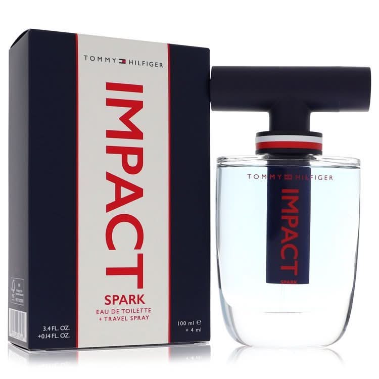 Tommy Hilfiger Impact Spark by Tommy Hilfiger Eau De Toilette Spray 3.4 oz 3.4 oz Eau De Toilette + .14 oz Travel EDT Spray for Men - The Melanated's Fundamentals