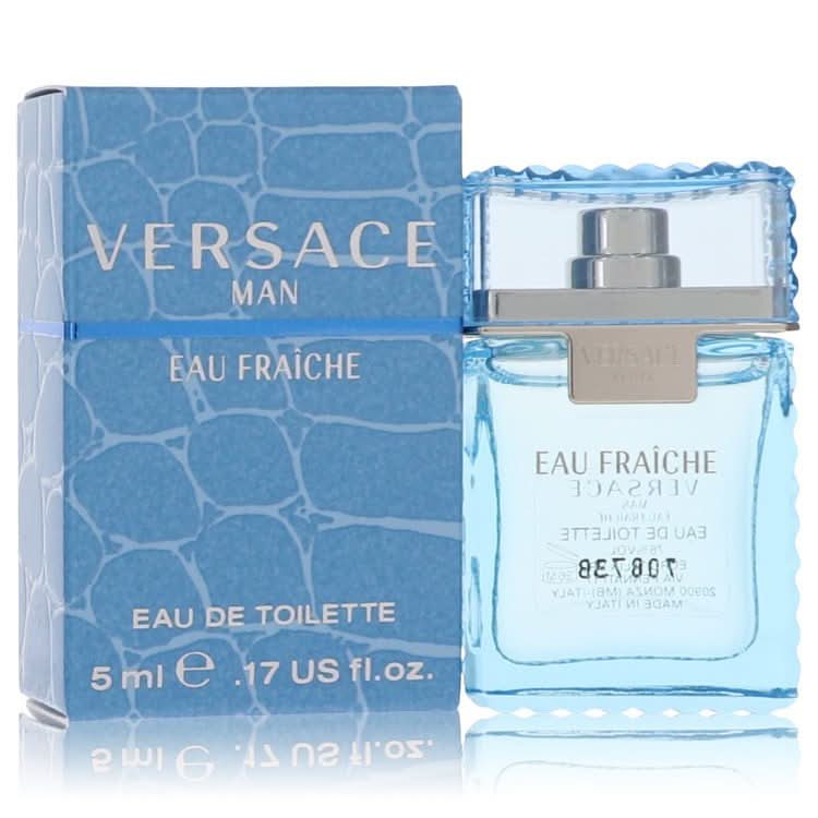 Versace Man by Versace Mini Eau Fraiche .17 oz for Men - The Melanated's Fundamentals