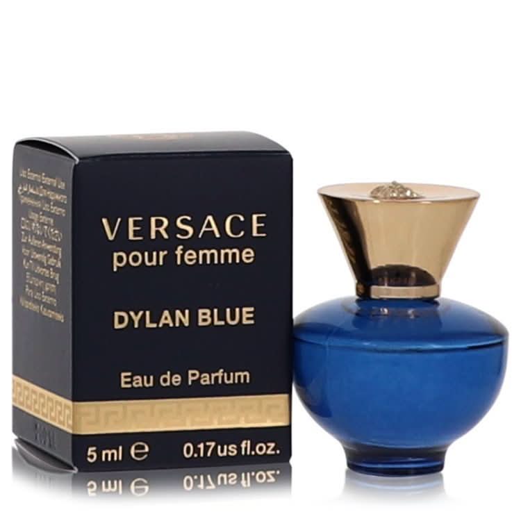Versace Pour Femme Dylan Blue by Versace Mini EDP .17 oz for Women - The Melanated's Fundamentals