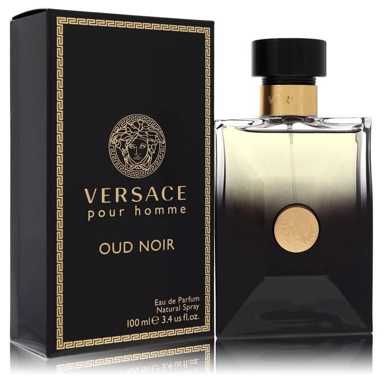 Versace Pour Homme Oud Noir by Versace Eau De Parfum Spray 3.4 oz for Men - The Melanated's Fundamentals