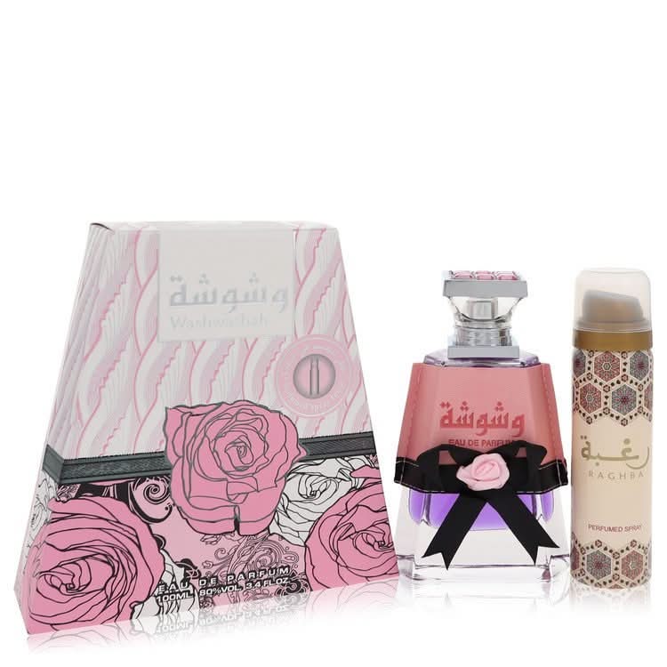 Washwashah by Lattafa Eau De Parfum Spray Plus 1.7 Deodorant 3.4 oz for Women - The Melanated's Fundamentals