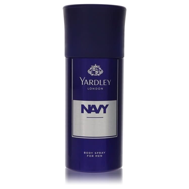 Yardley Navy by Yardley London Body Spray 5.1 oz for Men - The Melanated's Fundamentals